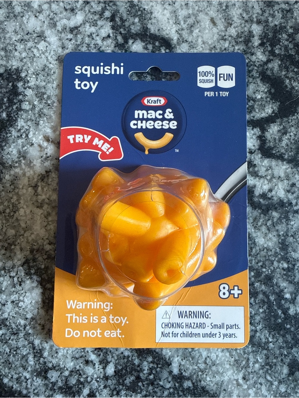 Mac & Cheese Squishi Toy